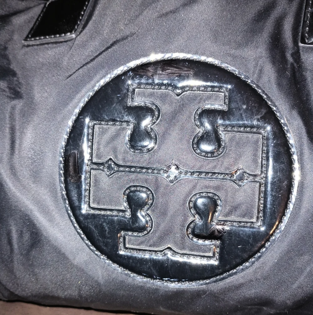 Tory Burch Black Ella Tote - Picture 8 of 15
